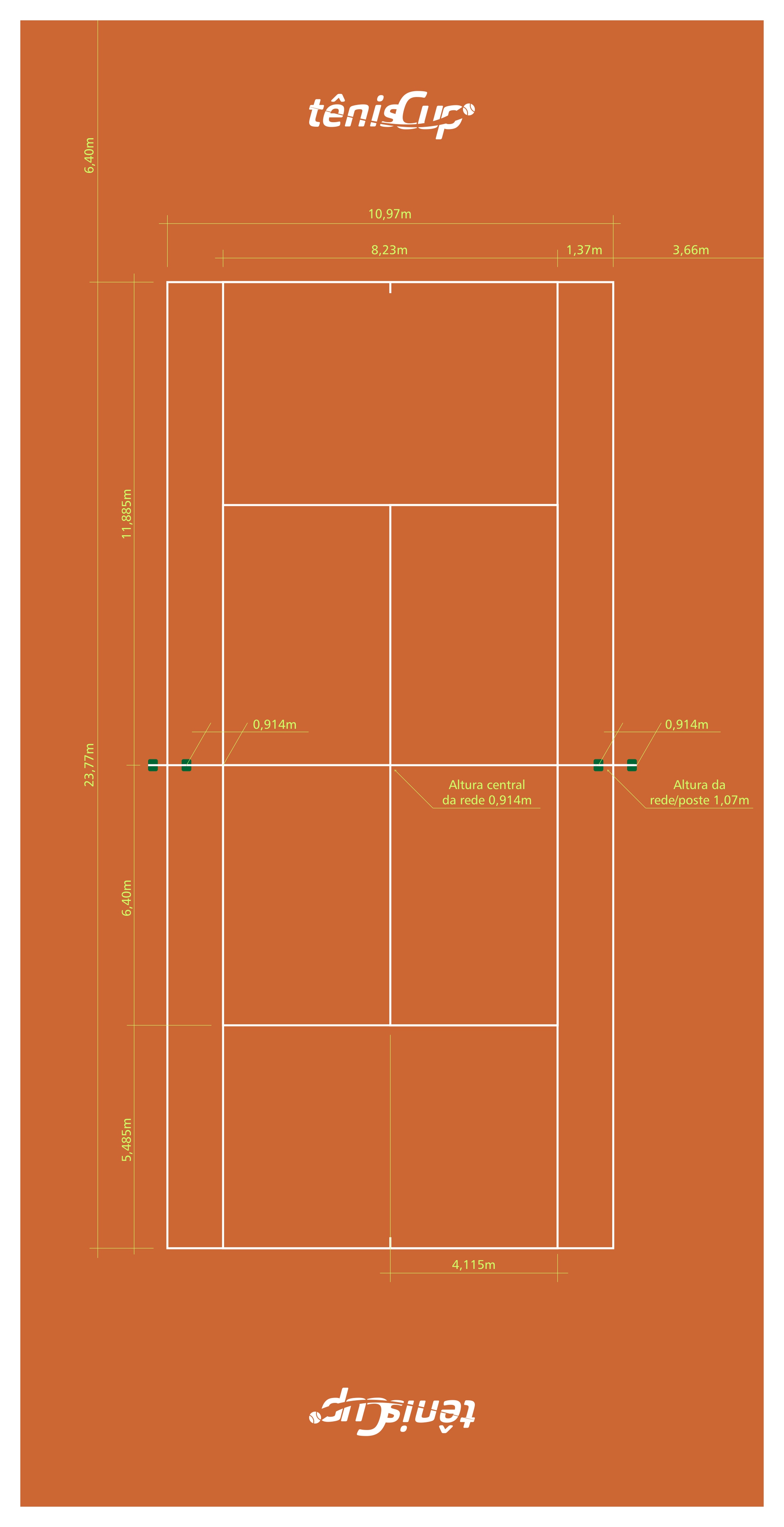 Medidas Da Quadra De Tenis FDPLEARN